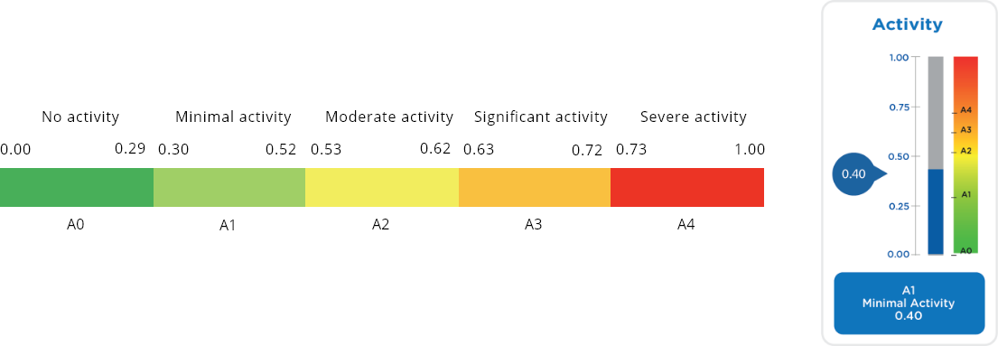 activity score chart