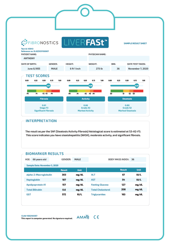 LIVERFASt™ Patient: Case-01
